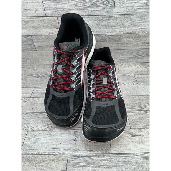 Altra Provision 3.0 GuideRail Running Shoes Sneakers Black Red Mens Size 10 - Picture 1 of 13